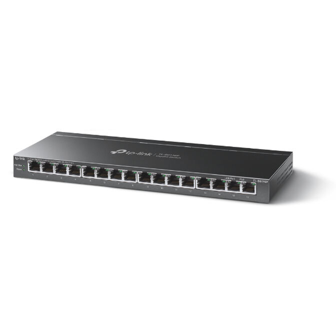 Switch TP-Link TL-SG116P Unmanaged 16-Port Gigabit Desktop Switch with 16-Port PoE+ image number 1