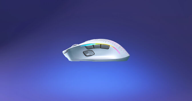 Rat&oacute;n Gaming Glorious Model I 2 Wireless Blanco image number 7