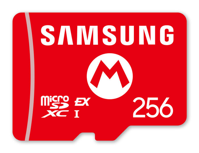 Cart&atilde;o Samsung MicroSD Express Nintendo Switch 2 256GB image number 0