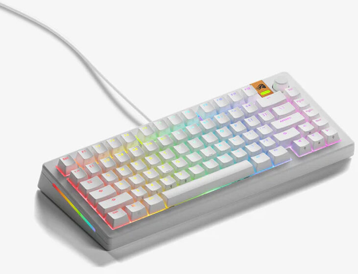Teclado Mecânico Glorious GMMK 3 HE 75% Blanco - Fox Switch (US) image number 1