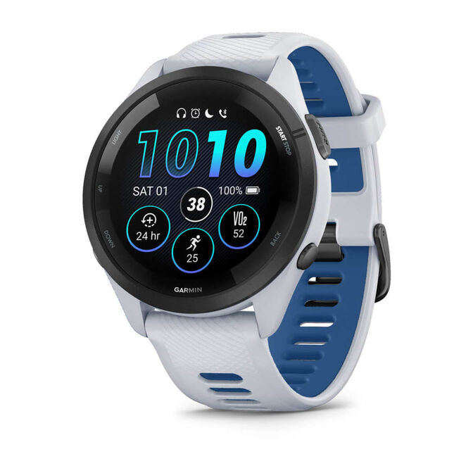 Smartwatch Garmin Forerunner 265 46mm Branco/Azul image number 0