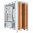 Torre E-ATX Corsair 4000D RS Wood White Oak Cristal Templado image number null
