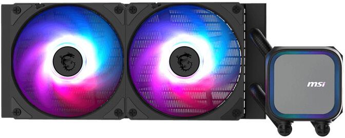 Refrigeraci&oacute;n Liquida CPU MSI MAG CORELIQUID A13 240mm ARGB Negro image number 1