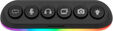 HUB Streamplify DECK 5 Slot, RGB, 12V, EU - Negro image number null
