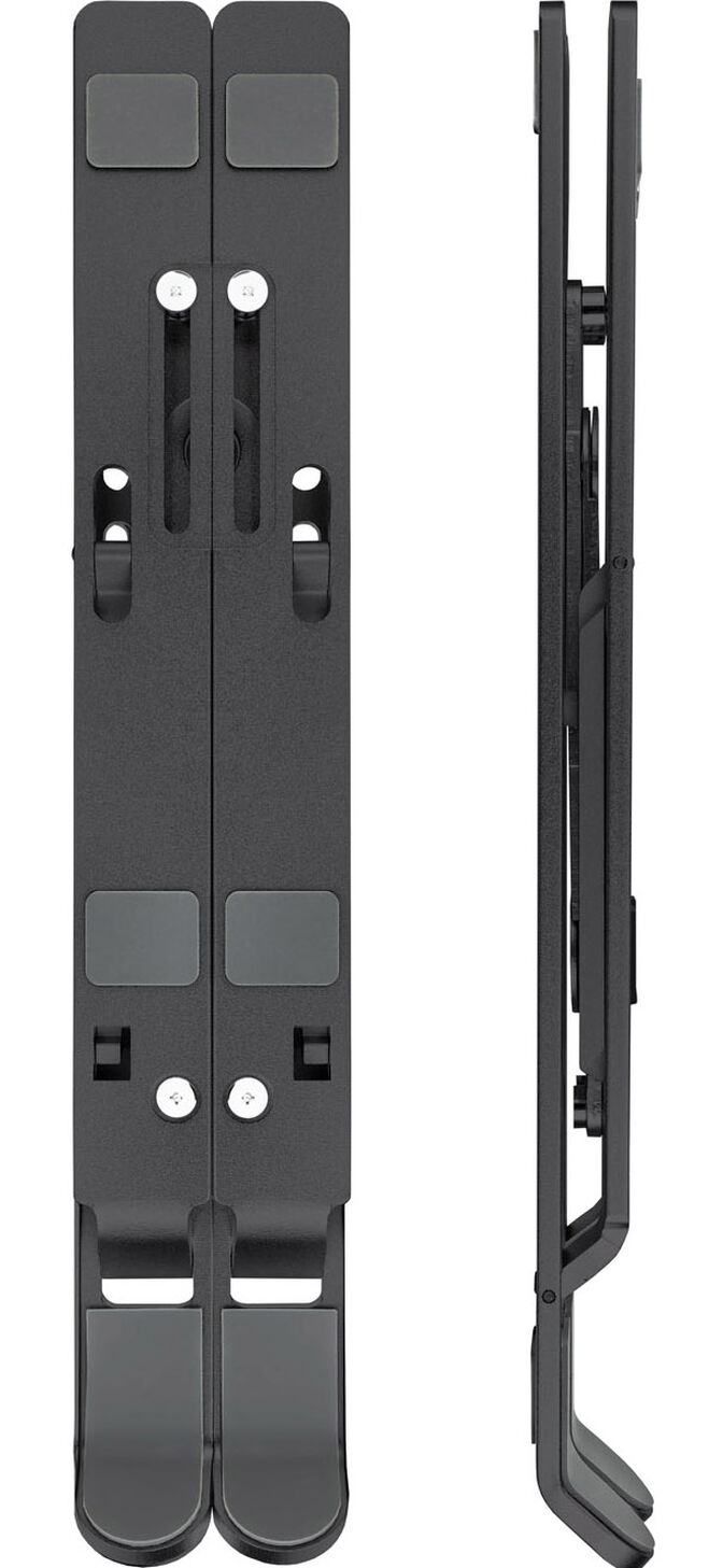 Soporte Elevat&oacute;rio Tooq para Port&aacute;tiles Ajustable Gris image number 2