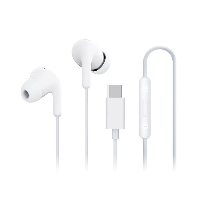 Auriculares Xiaomi Mi In-Ear USB-C Blanco image number 1