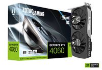 Tarjeta Gráfica ZOTAC GeForce® RTX 4060 Twin Edge OC 8GB GDDR6 DLSS3