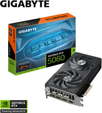 Tarjeta Gráfica Gigabyte GeForce® RTX 5060 Eagle OC 8GB GDDR7 DLSS4