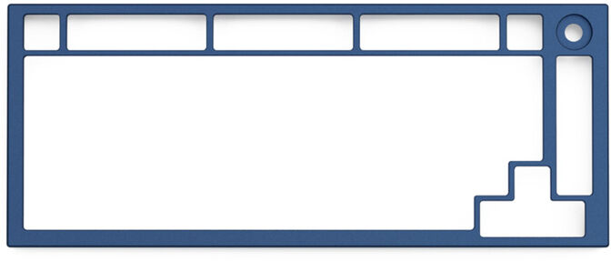 Cubierta Glorious para GMMK - Azul Escuro image number 0