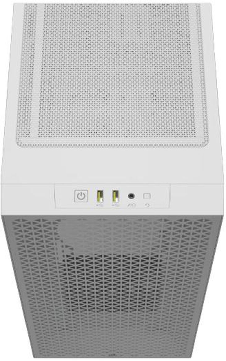 Torre ATX Corsair 3000D Airflow Blanco Cristal Templado image number 9