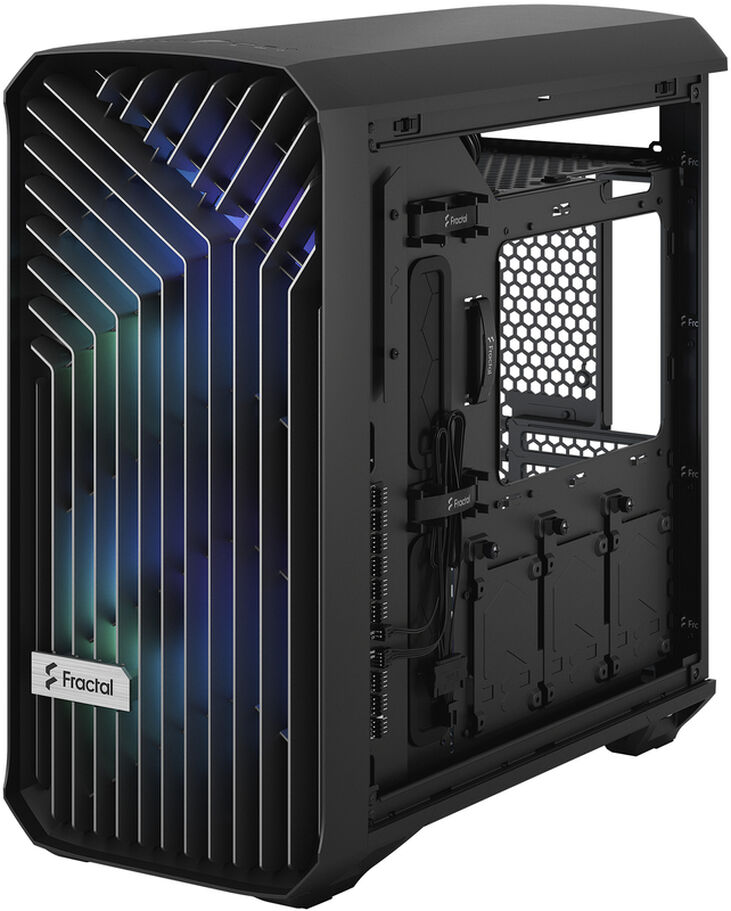 Torre E-ATX Fractal Design Torrent Compact RGB Negro Templado Light Tint image number 9