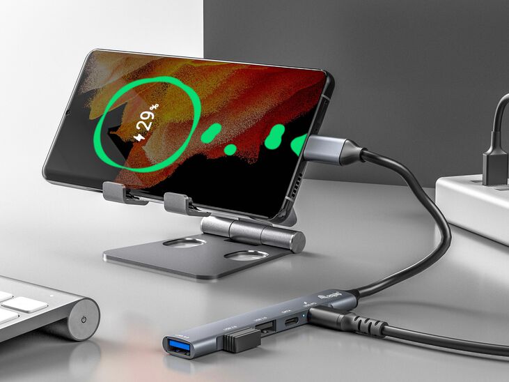 HUB Equip USB 3.0/2.0 de 5 puertas com USB-C 100 W USB image number 2