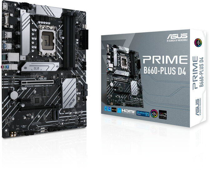 Placa Base Asus PRIME B660-Plus D4 image number 0