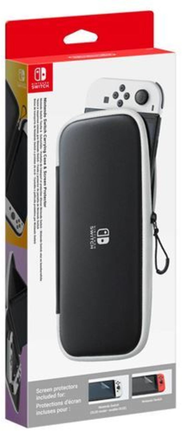 Bolsa Negra y 2 Protectores de Pantalla para Nintendo Switch OLED image number 2