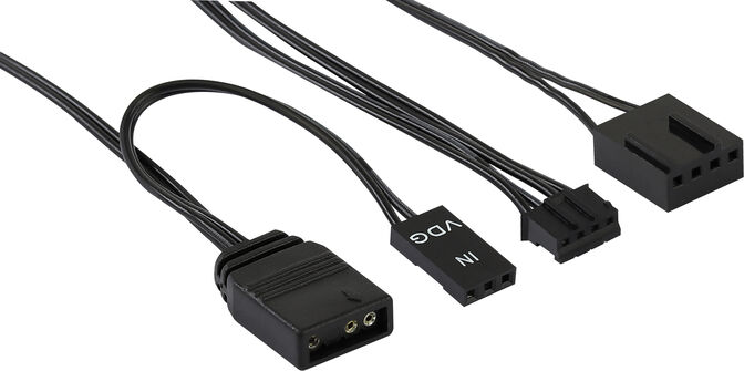 Ventilador Aerocool Mirage 12 ARGB Pro Negro 120mm (Pack 3) image number 11