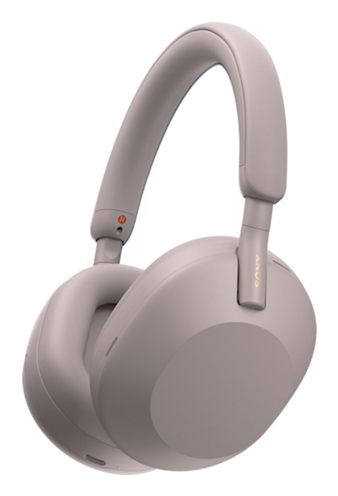 Auriculares Inal&aacute;mbricos Sony WH-1000XM5 Bluetooth con ANC NFC Rosa image number 0