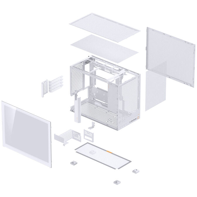 Caja Micro-ATX Jonsbo D32 PRO Vidrio Temperado Blanco image number 15
