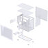 Caja Micro-ATX Jonsbo D32 PRO Vidrio Temperado Blanco image number null