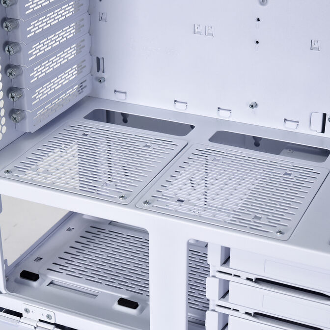 Caja ATX Lian Li Lancool II Mesh C RGB Snow Edition Blanca Vidrio Templado image number 8