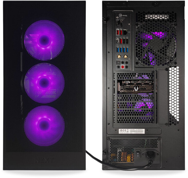 Ordenador King Mod Gamer-PC NZXT Ryzen 5 9600X 32GB DDR5 1TB RTX 5070 WiFi W11 image number 4