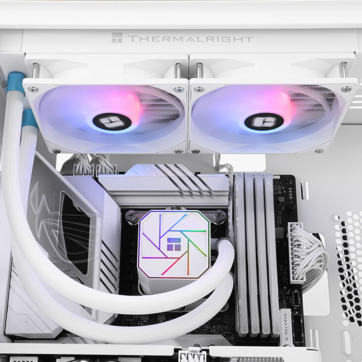 Kit Refrigeración Líquida Thermalright Aqua Elite V3 ARGB Blanco - 240mm image number 4