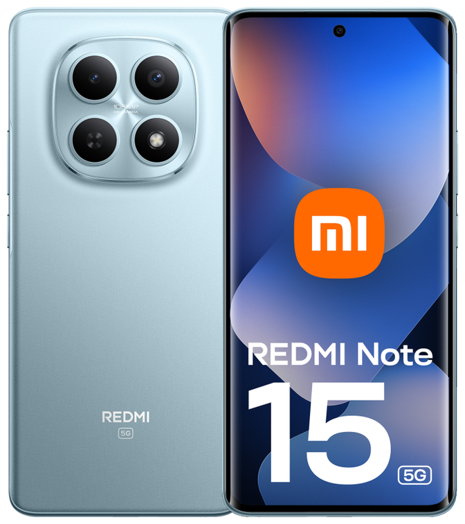 Smartphone Xiaomi Redmi Note 15 5G (8 / 256GB) Azul image number 0