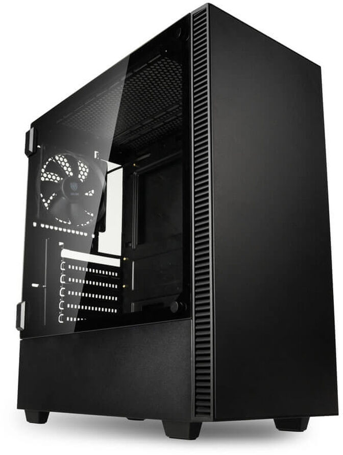 Caja ATX Kolink Castle Vidrio Templado Negro image number 0