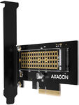 Adaptador AXAGON PCEM2-N PCIe-3.0-x4, 1x M.2/NVMe/SSD con disipador pasivo image number null