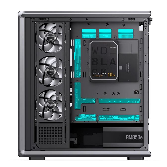 Caja ATX Jonsbo D401 Vidrio Templado Negro image number 15