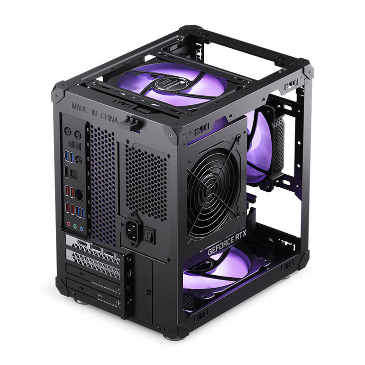 Caja Micro-ATX Jonsbo C6 Negro image number 19