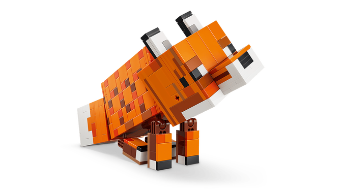 LEGO Minecraft: La Zorra, 497 Piezas (21588) image number 4