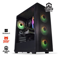 Ordenador AURA Limited-PC Ryzen 5 5600 32GB DDR4 1TB RTX 5060 WiFi W11