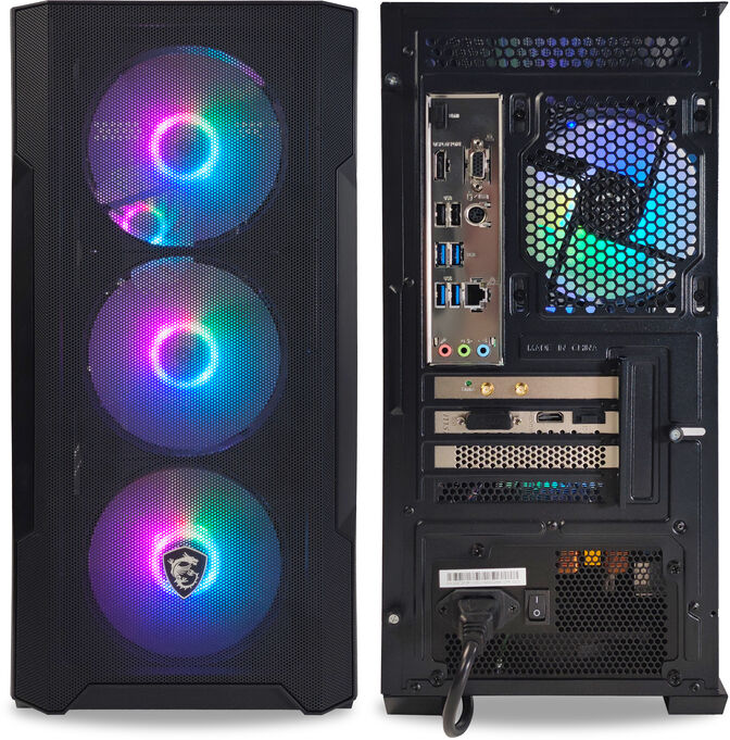 Ordenador King Mod Gamer-PC Powered by MSI Ryzen 5 5500 16GB DDR4 500GB RTX 3050 8GB WIFI W11 image number 4