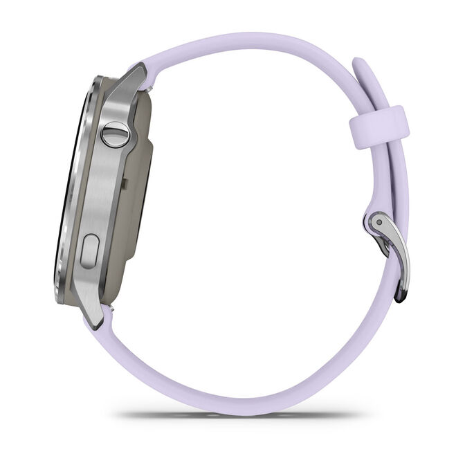 Smartwatch Garmin Venu 4 41mm Prateado/Lil&aacute;s image number 5