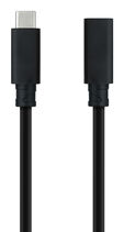 Cable USB 3.2 Gen2x2 Nanocable 100W 4K/60Hz USB-C M/F 2 M image number null