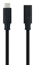Cable USB 3.2 Gen2x2 Nanocable 100W 4K/60Hz USB-C M/F 2 M image number null