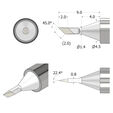 Punta de soldadura iFixit FixHub KNIFE - 1,4 mm image number null