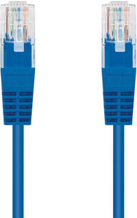 Cable de Red NanoCable RJ45 CAT.6 UTP AWG24 2 M Azul