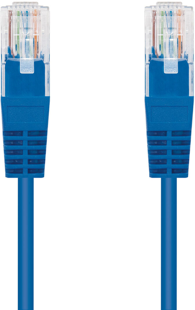 Cable de Red NanoCable RJ45 CAT.6 UTP AWG24 2 M Azul image number 0