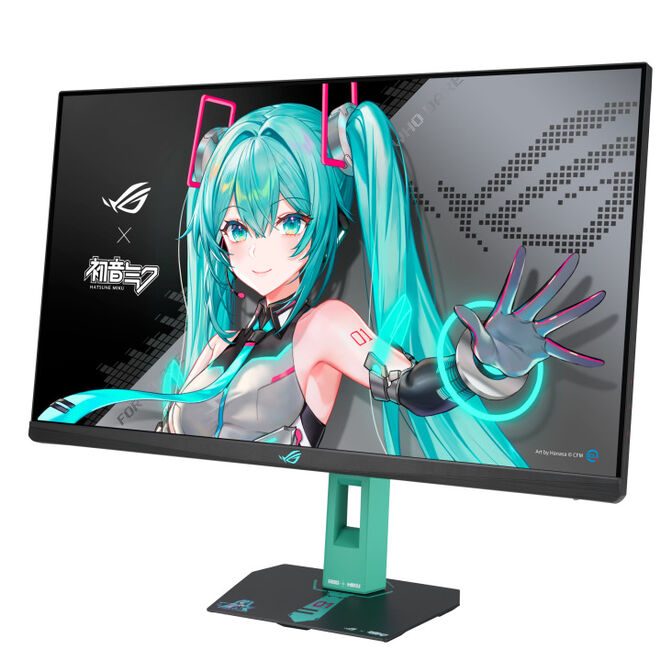Monitor ASUS ROG STRIX 27" XG27ACMEG-G Hatsune Miku Edition QHD 260Hz Fast IPS 0.03ms image number 7