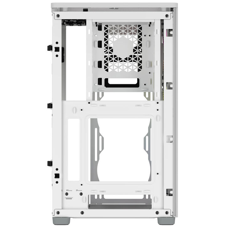 Torre Mini-ITX Corsair iCue 2000D RGB Blanco Cristal Templado image number 8