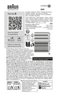Cabezal de Recambio Braun Kombipack 83M image number null