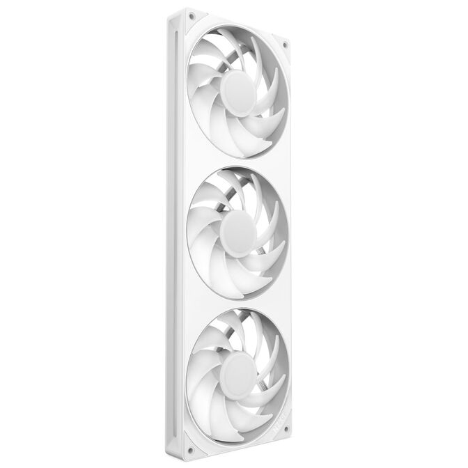 Ventilador NZXT F360 RGB Core Single-Frame Blancas - Triplo Ventilador 120mm ( 360mm ) image number 3