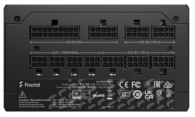 Fuente Alimentaci&oacute;n Fractal Design Ion 850W 80+ Gold Full Modular image number 4