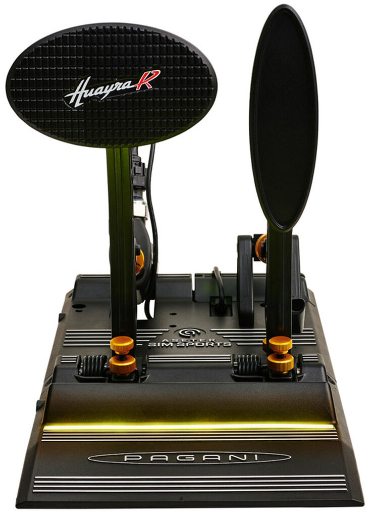 Asetek 40-090-0000001 mando y volante Negro, Naranja, Blanco USB Pedales PC image number 0