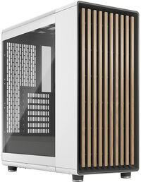 Torre ATX Fractal North Blanco Cristal Templado