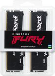 Kingston Kit 64GB (2 x 32GB) DDR5 6400MHz FURY Beast RGB EXPO Negro CL32 image number null