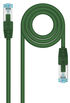 Cable de Red NanoCable RJ45 LSZH CAT.7 600MHZ SFTP AWG26 25 CM Verde image number null