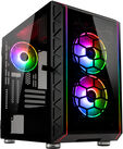 Caja Micro-ATX Kolink Citadel Glass SE ARGB Vidrio Templado Negro image number null