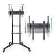 Soporte M&oacute;vil Tooq RAMS&Eacute;S 37" a 70" Max 50Kg Negro image number null